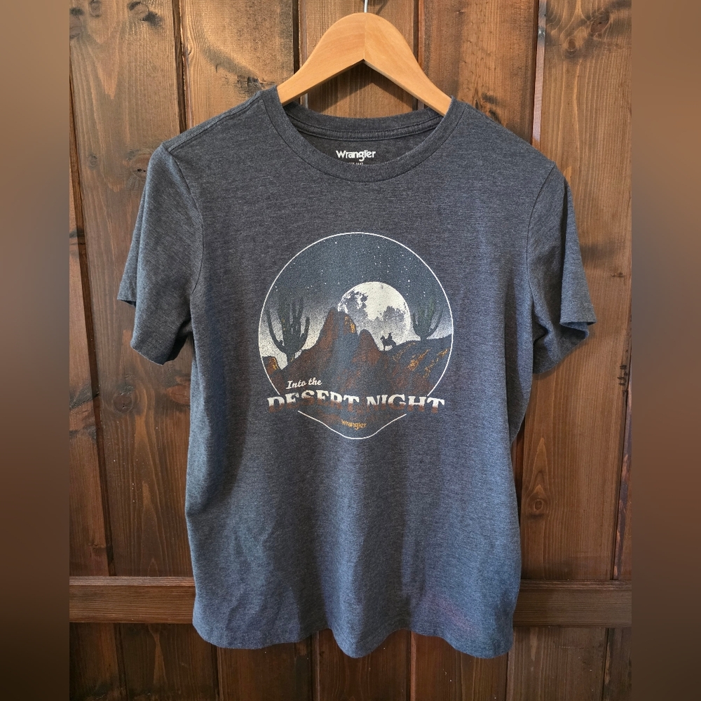 Wrangler Charcoal Desert Night Tee